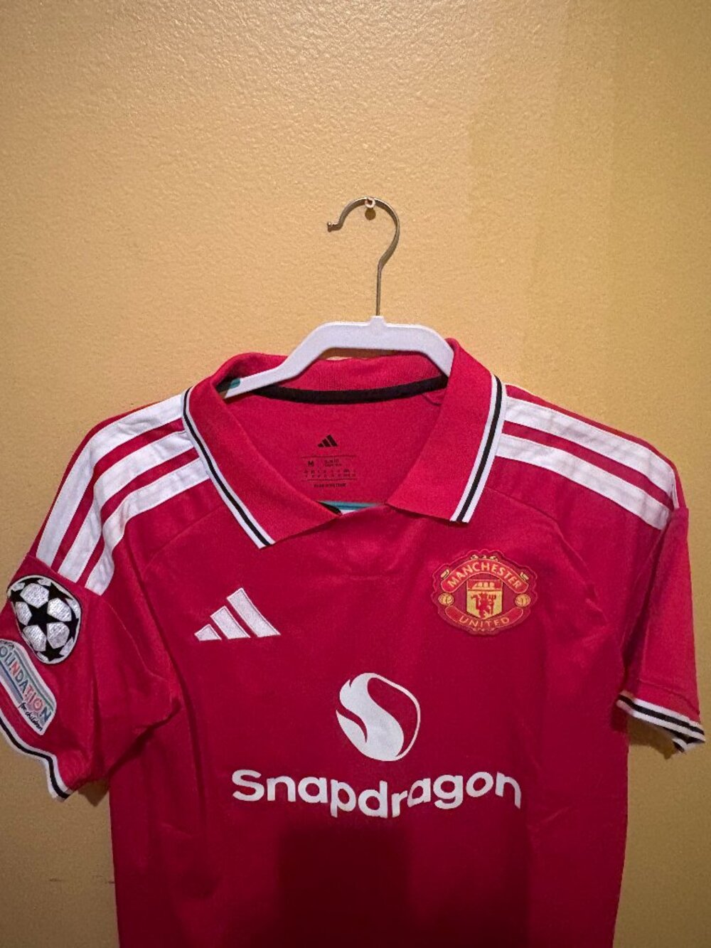 Manchester United Adidas Home Jersey